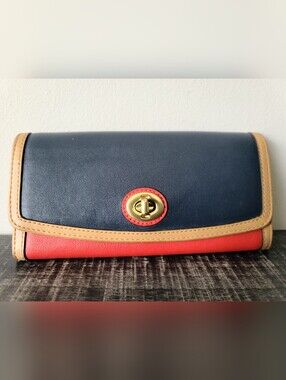 Coach Legacy Colorblock Leather Wallet